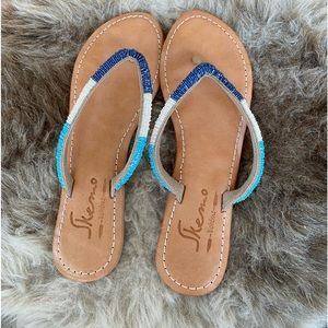 Skemo beaded sandals
